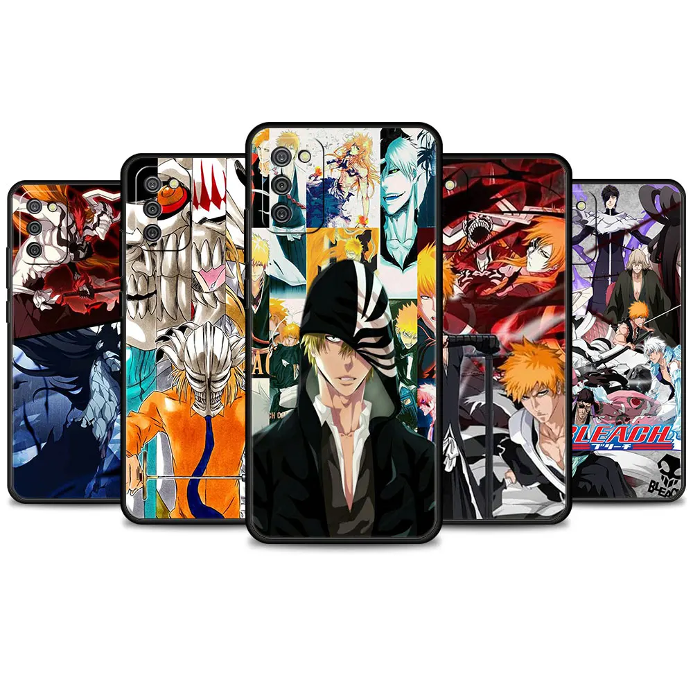 

Bleach Ichigo for Samsung Galaxy A12 A52 A51 A32 A21s A71 A02s A32 A31 A72 A22 A11 A41 A03 A13 5G 4G Phone Case Silicon Cover