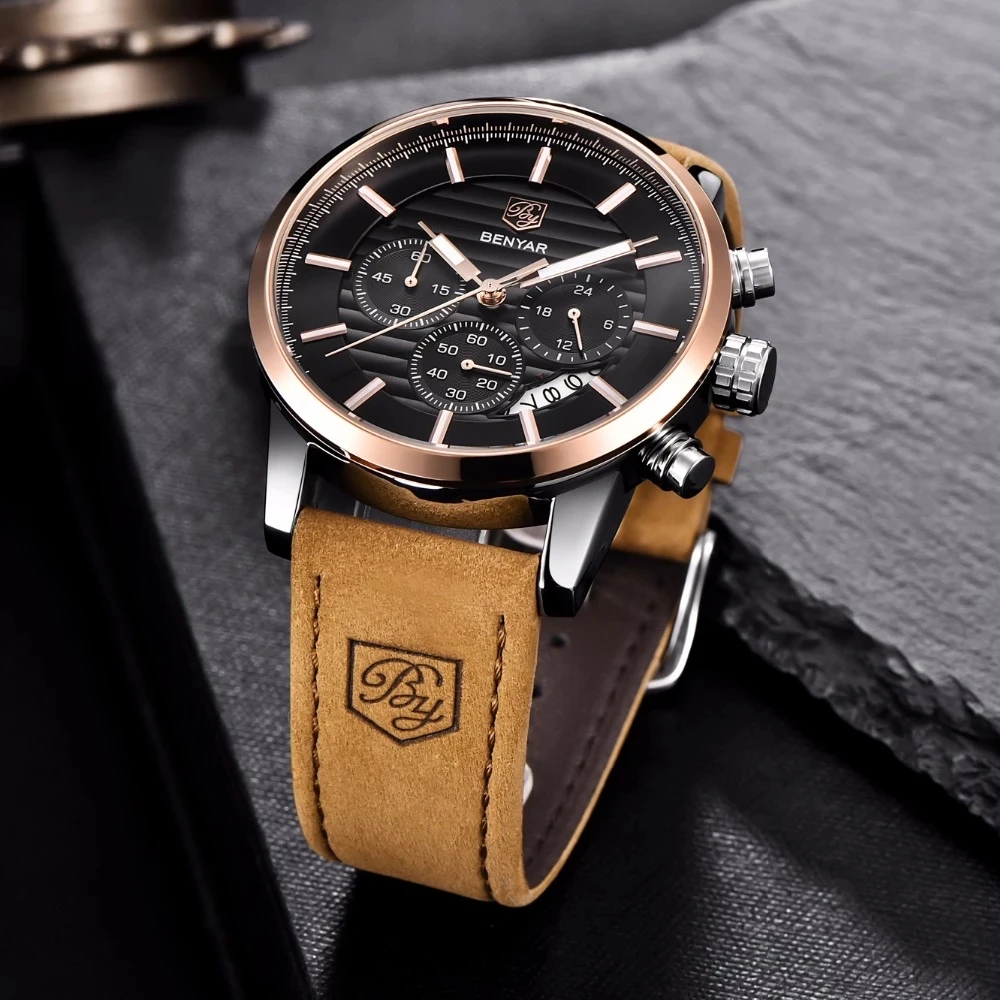 Часы мужские Кварцевые водонепроницаемые из нержавеющей стали 2021 |