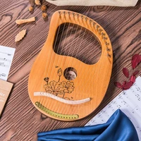 portable traditional lira harp 16 strings guitar ethnic musical instruments classical musikinstrumente sports and recreation