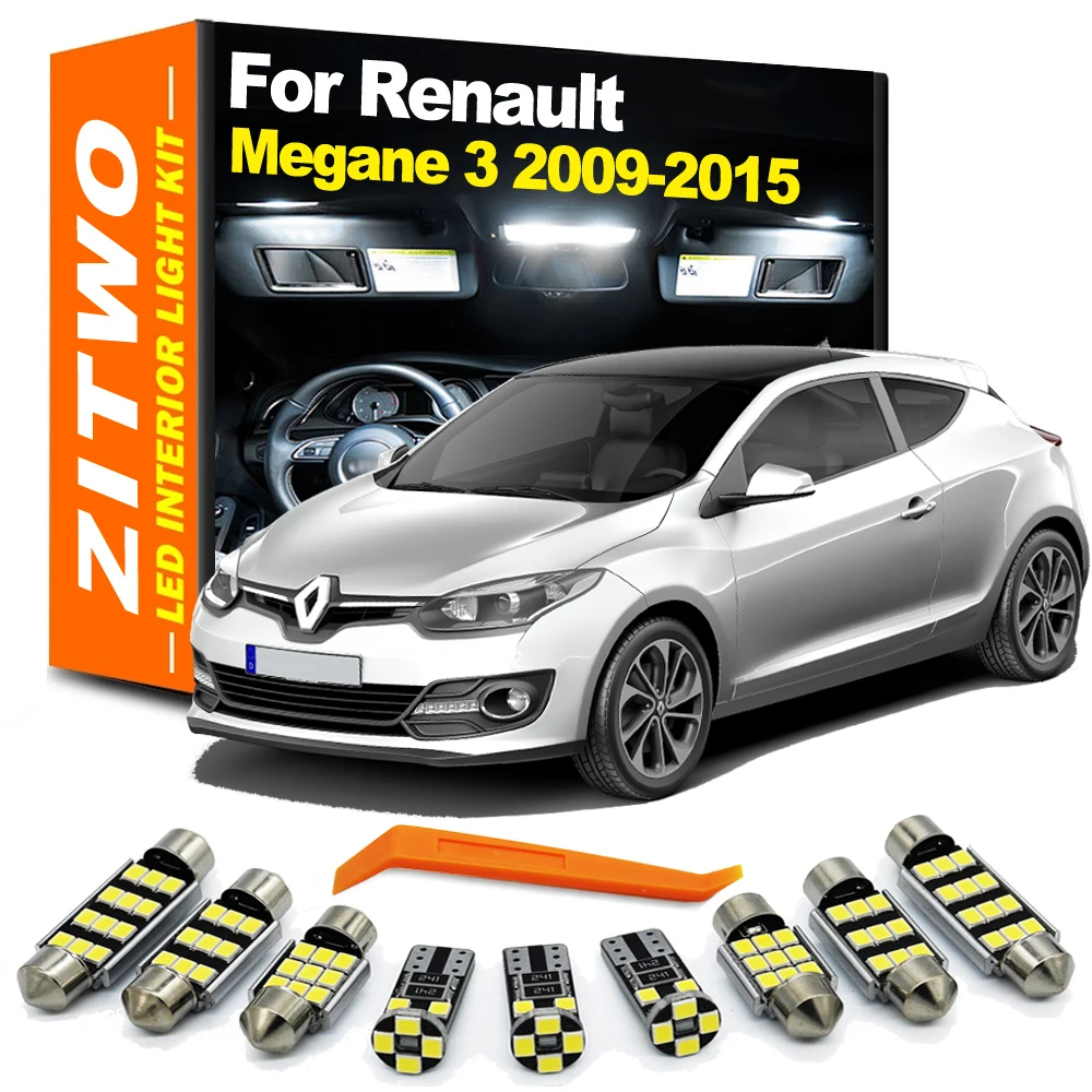 

Двойного интерьера для Renault Megane 3 III MK3 2009 2010 2011 2012 2013 2014 2015, 15 шт.