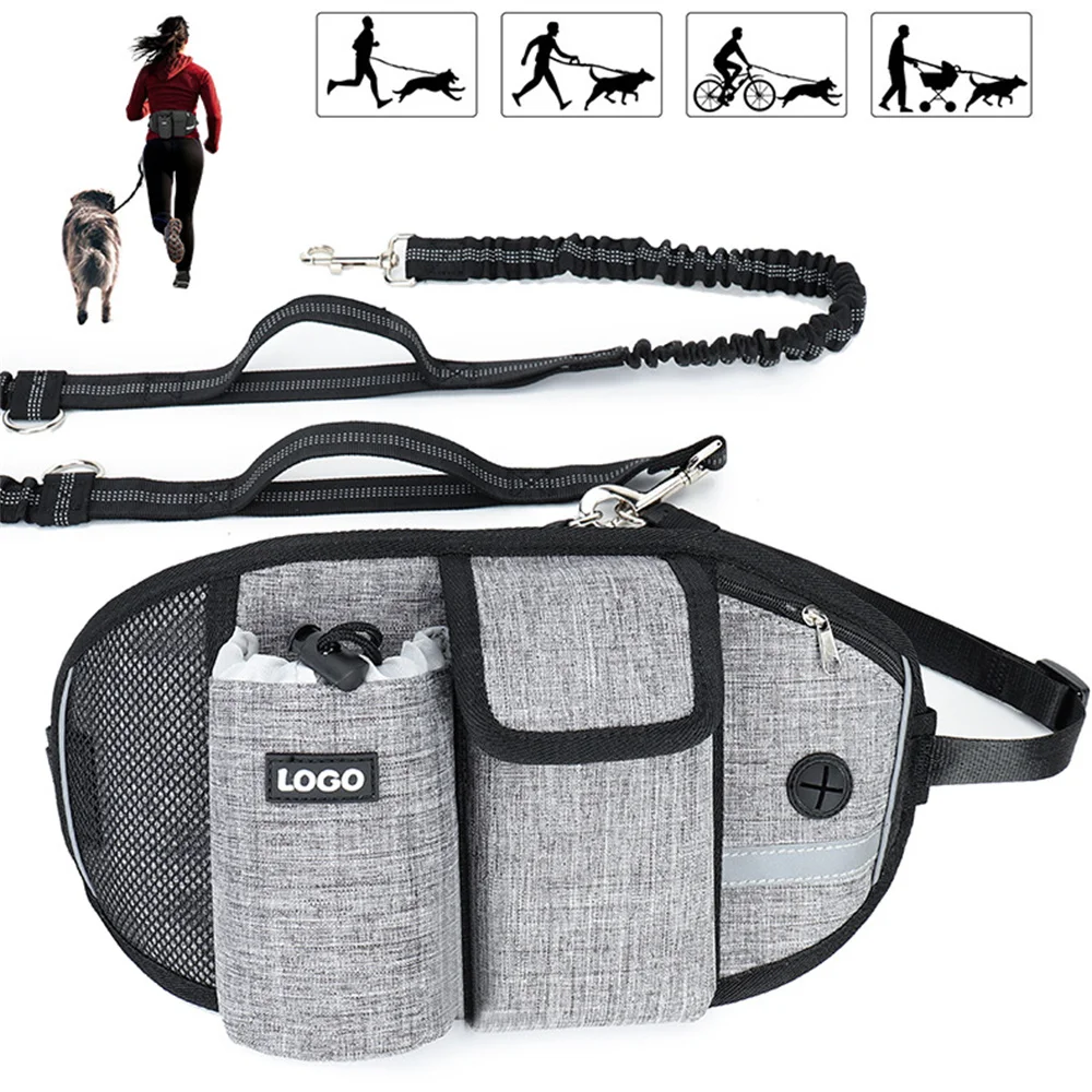 Mesh Design Safe Running Waistpack Soft And Breathable Walking Dog Fur Set Pet Waist Pack Luggage Shell Fabric Easy To Wear