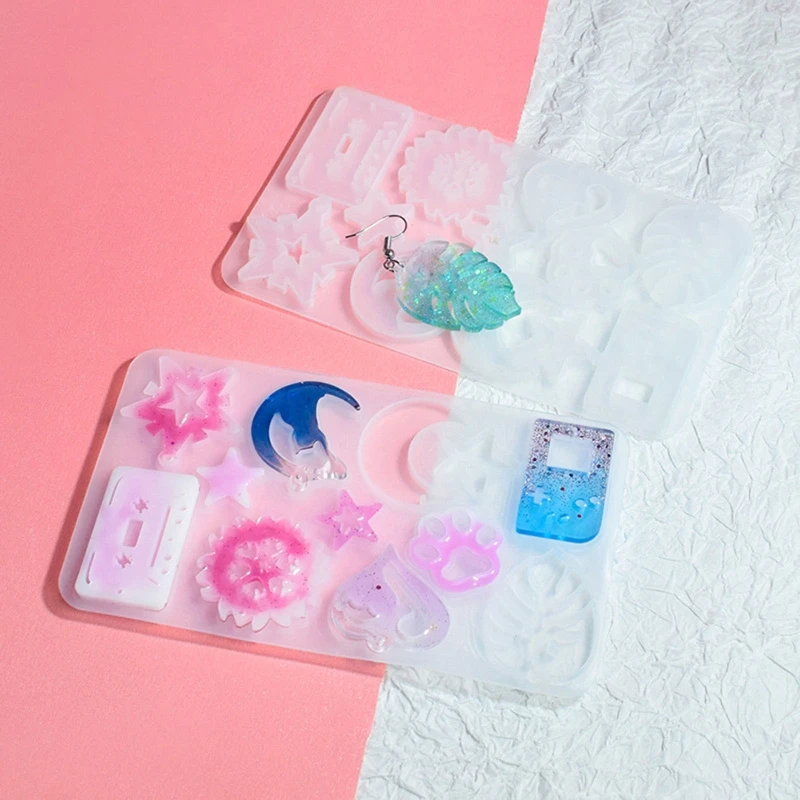 

Формы для сережек из смолы X6HE, литье ювелирных изделий, форма для поделок «сделай сам», женские серьги, подвески, товары для рукоделия, идеал...