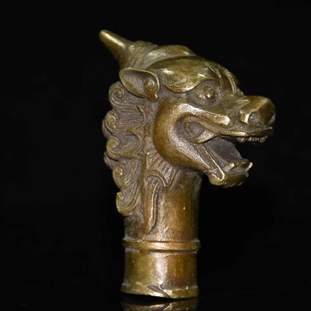 Медная латунь КИТАЙСКИЕ ремесленные украшения Азиатская китайская старая