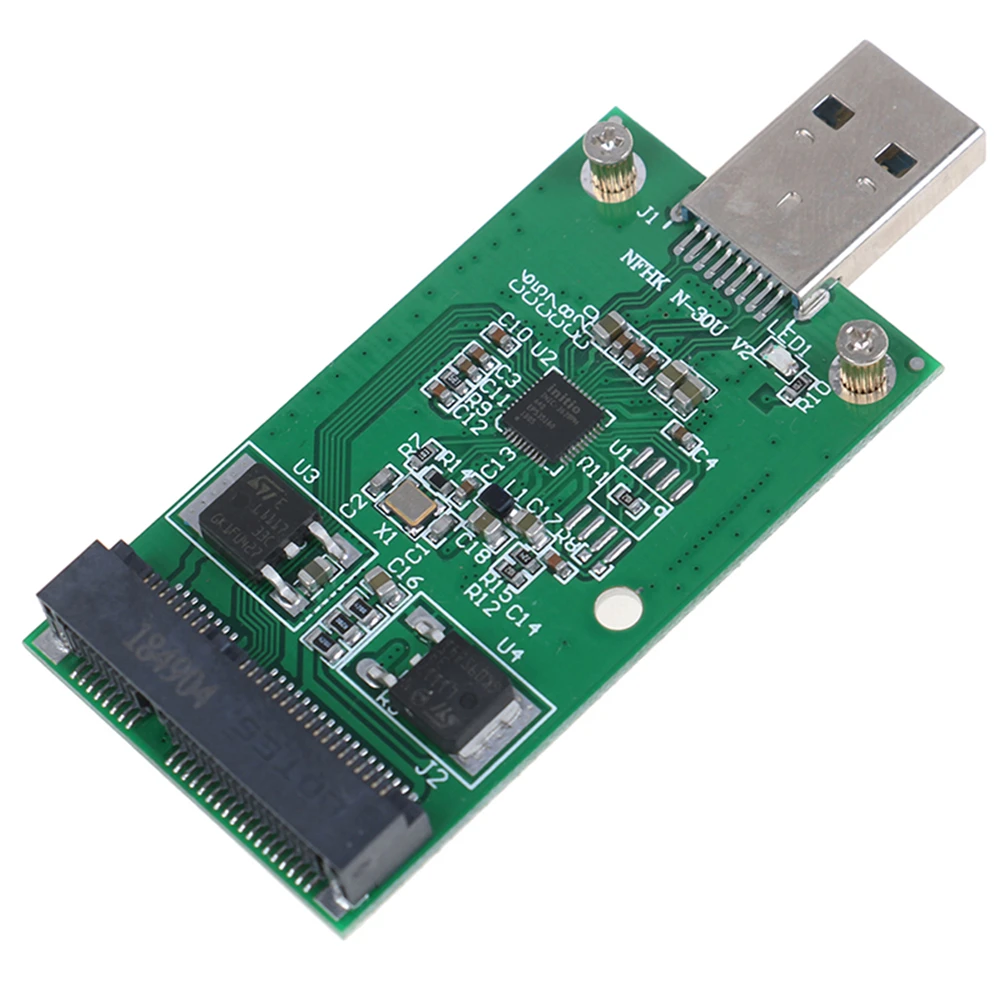 

USB 3.0 to PCIE mSATA External SSD PCBA Conveter Adapter Card