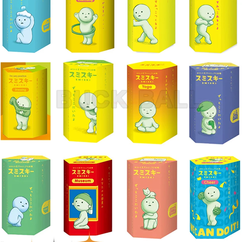 

Smiski глухая коробка Smiski All Series загадочная коробка мини-фигурка фосфоресцирующая кавайная милая кукла Коллекционная модель загадочные Коробки Подарки