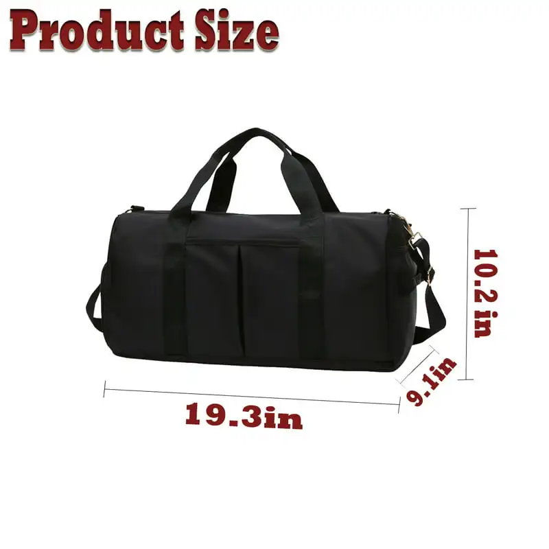 Fantastic Premium Quality Travel Weekender Duffel Bag for Men/Women, Swimming, Gym, Overnight Tote Bag, Yoga Sport Shoulder Bag.