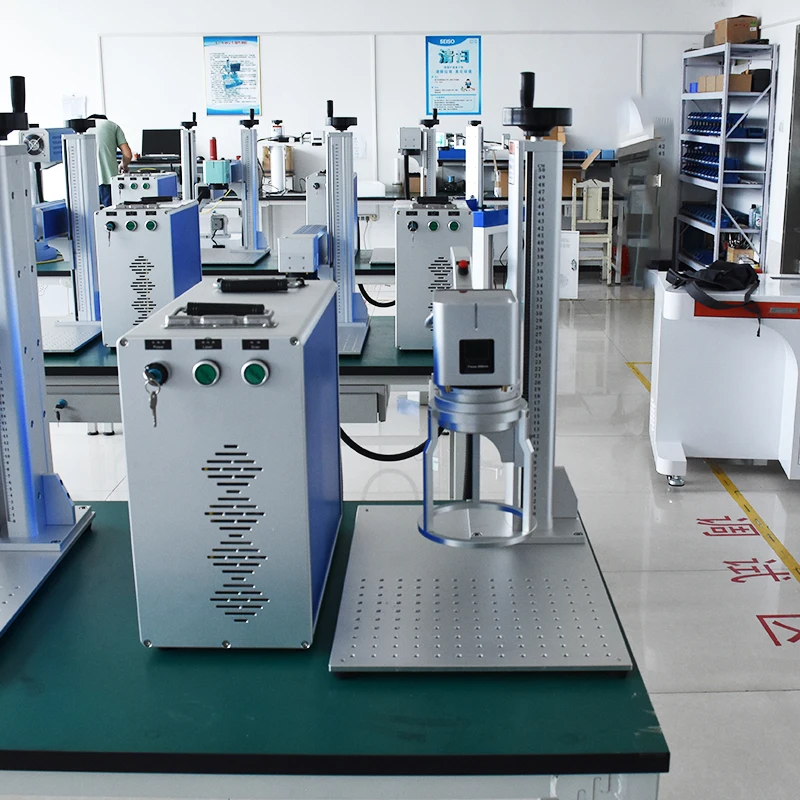 2020 Hot Export JPT 3D laser engraving 20W 30W 50W Raycus fiber marking machine Price For Jewelry |