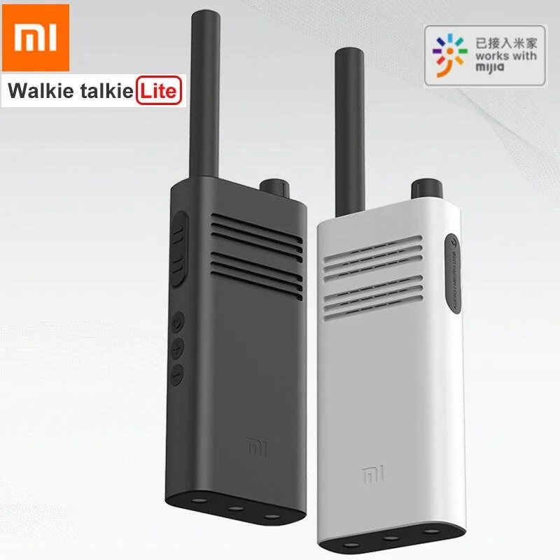 

Лидер продаж, портативная мини-рация Xiaomi mi mijia, Интерком на 5 км, уличная связь, с приложением для умного дома