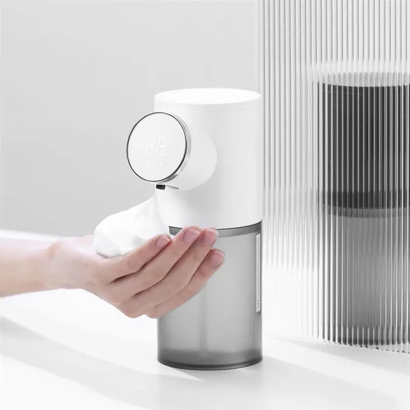 

Автоматический диспенсер для жидкого мыла с бесконтактным датчиком и ЖК-дисплеем