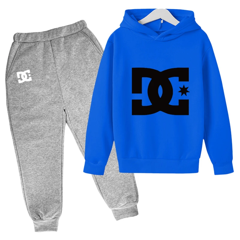 

2022YearChildren's Clothing BoysSportswear Hoodie Suit 2-piece Set Spring And Autumn Sports Girls Sportswear Suit Direct Sales