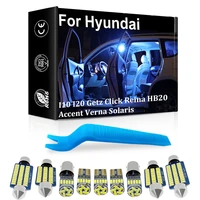 vehicle canbus interior led light for hyundai i10 i20 getz click reina hb20 accent verna solaris car indoor lamp auto parts