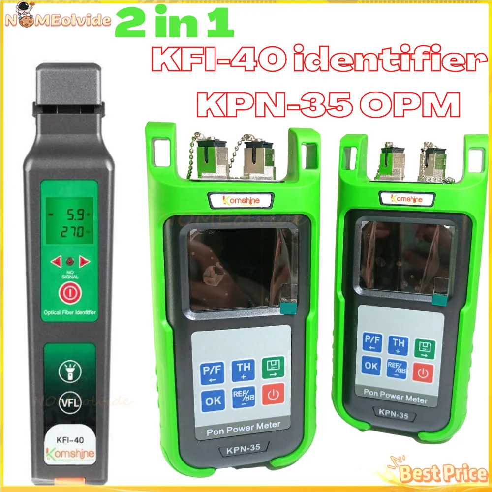 

Горячая Распродажа, TPN-35 PON измеритель мощности 1310 нм/1490 нм/1550 нм. 10mw VFL встроенный Orientek KFI-40 волоконный детектор