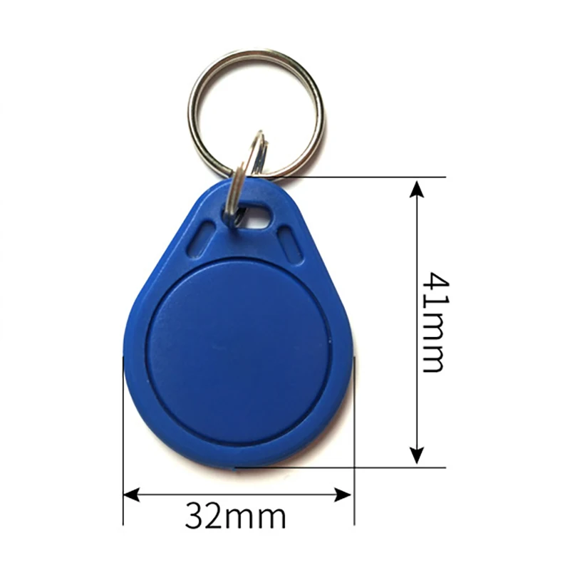 Фото 1 шт./лот бирки-ключницы DESFIRE EV1 2K/4K/8K, синие NFC-брелоки №3