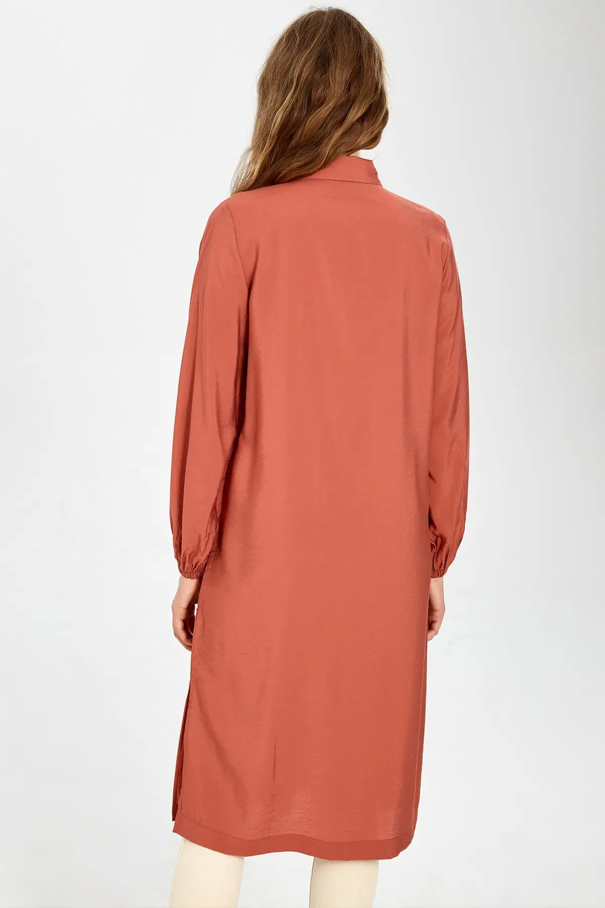 

Women Dirty Pink Tunic Women Muslim Tunic 2021 Fashion