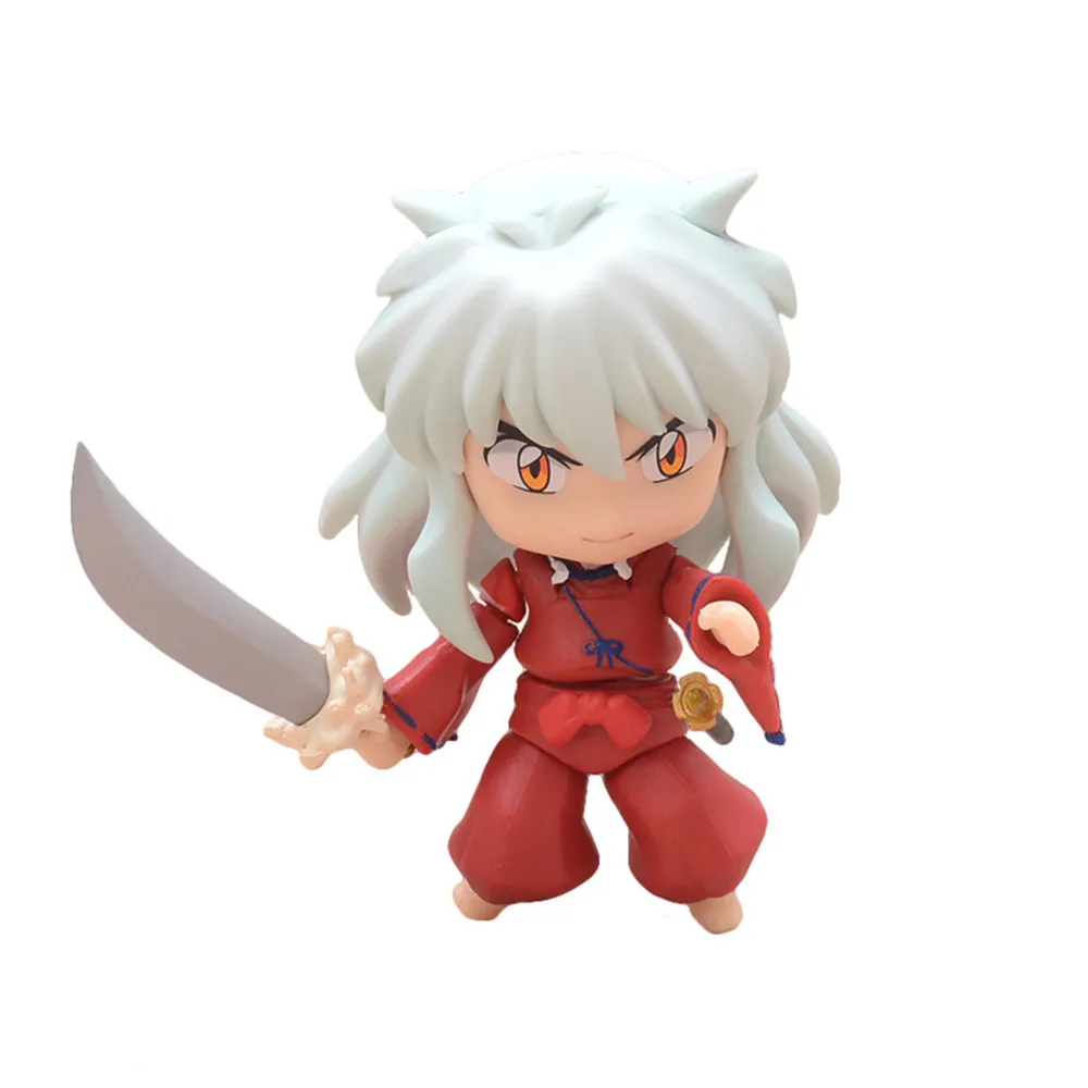 

Anime Inuyasha PVC Action Figure Collectible Model Doll Toy 10cm 1300#