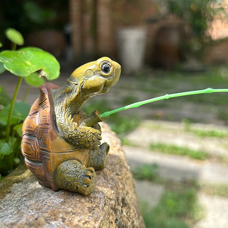 1 шт. креативная фигурка черепахи из смолы