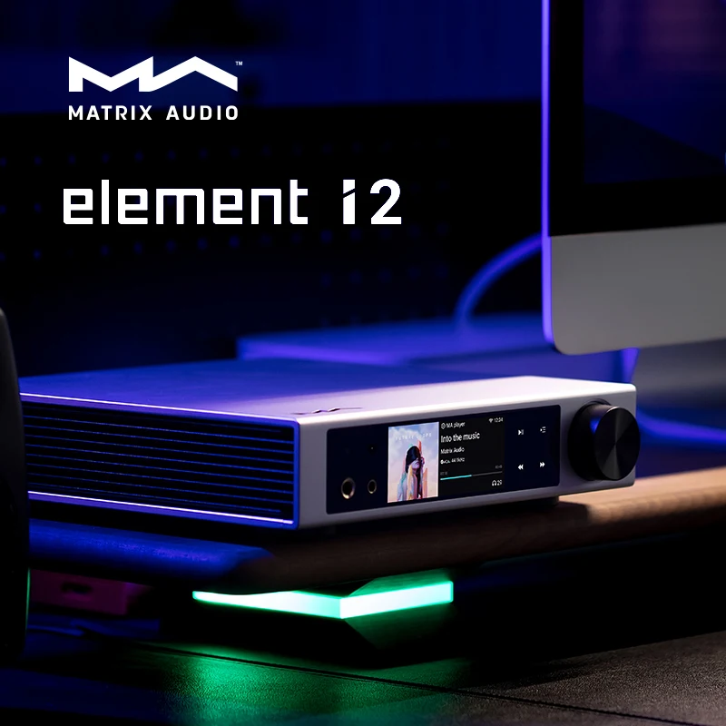 Матричный элемент I2 музыкальный стример HDMI ARC Player ES9038Q2M DAC усилитель для наушников