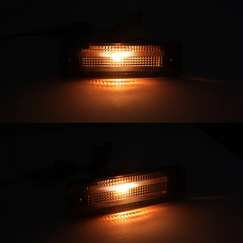 iJDM для Ford Festiva, для Mazda 323 626 B2000/B2200/B2600, передний бампер грузовика, янтарные указатели поворота 1983-1993 гг.