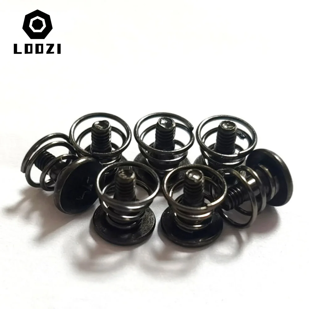 10 шт. M2 черные пружины винт для видеокарты Phillips материнской платы процессора