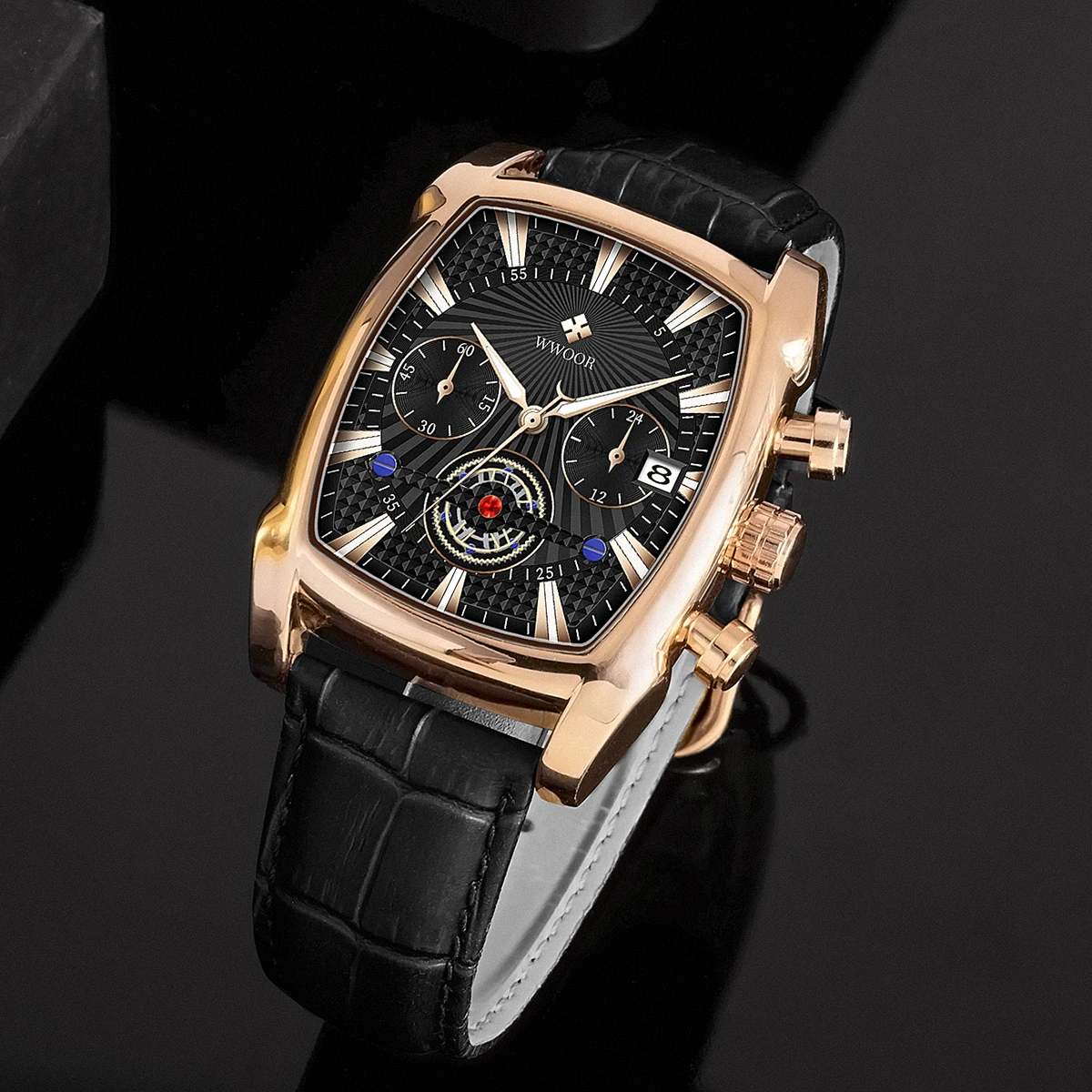 Relogio Masculino 2024 новые мужские часы WWOOR лучший бренд роскошный хронограф