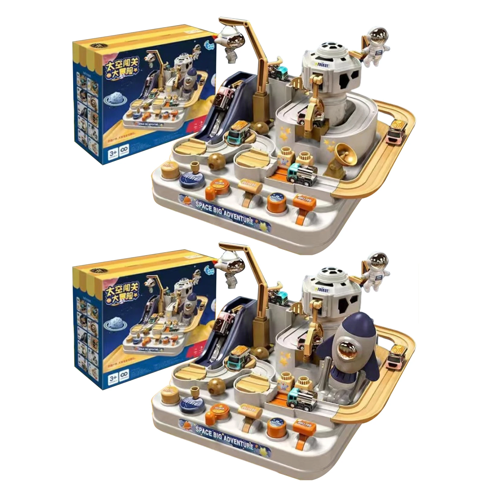 

Car Spaces Adventure Toys Toddler Toys Car Adventure Toys With 3 Preschool Educational Car Games Gift ToysKids Toys For