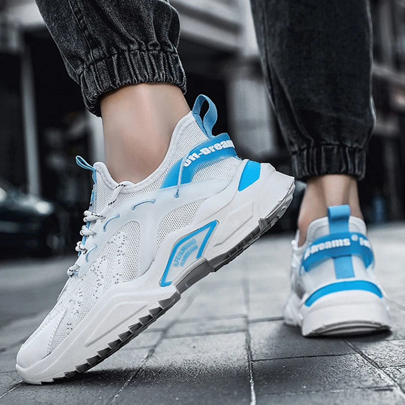 

Новинка 2022, мужская обувь, мужская спортивная сетчатая повседневная обувь для бега, женская спортивная обувь