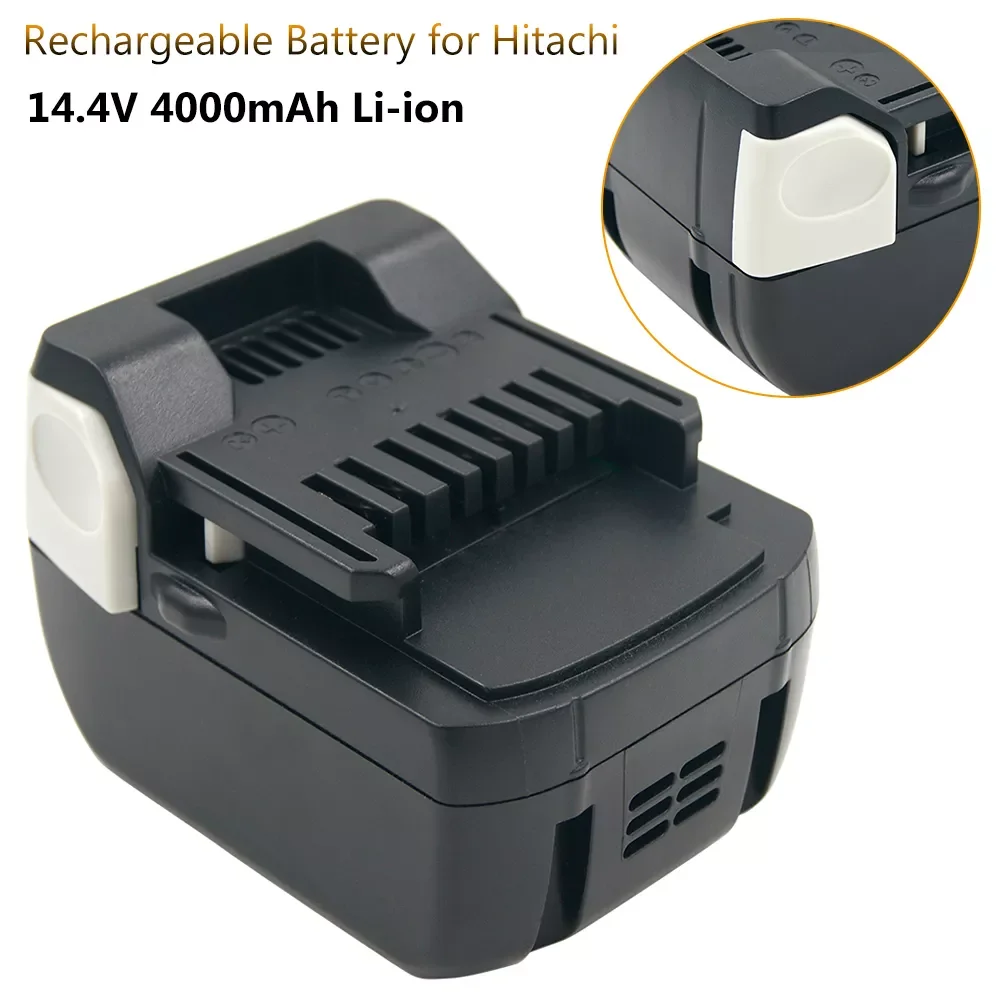 

NEW Replacement 14.4v 4.0Ah Li-ion power tool battery for HITACHI BSL1415 BSL1430 CD14DSL DH14DSL DS14DSL 329901 Cordless Drill