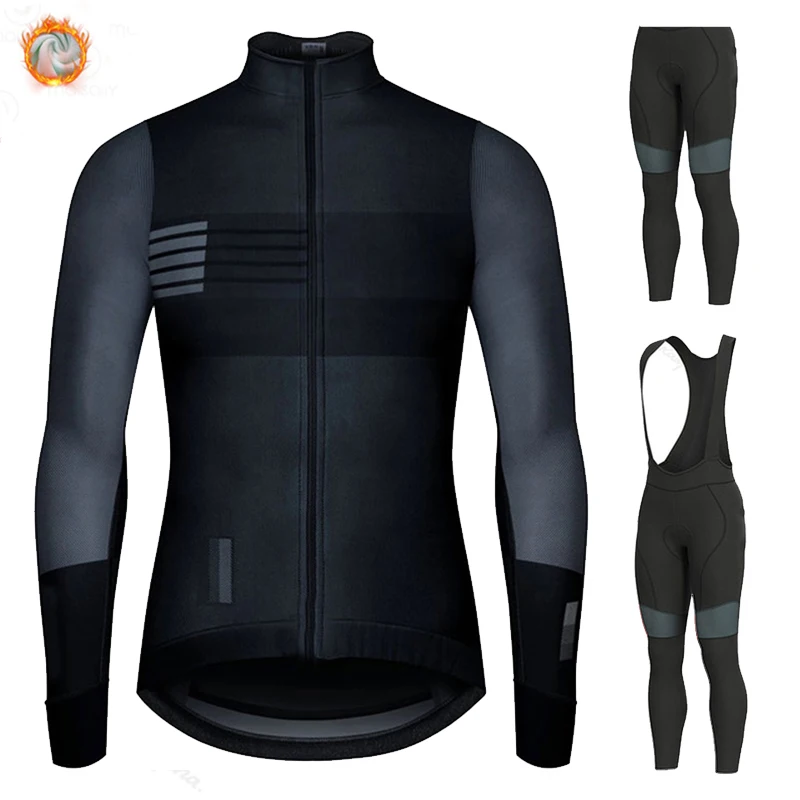 

Новинка 2022, Мужская зимняя теплая флисовая футболка Raphaful с длинным рукавом для езды на велосипеде, Высококачественная футболка для езды на ...