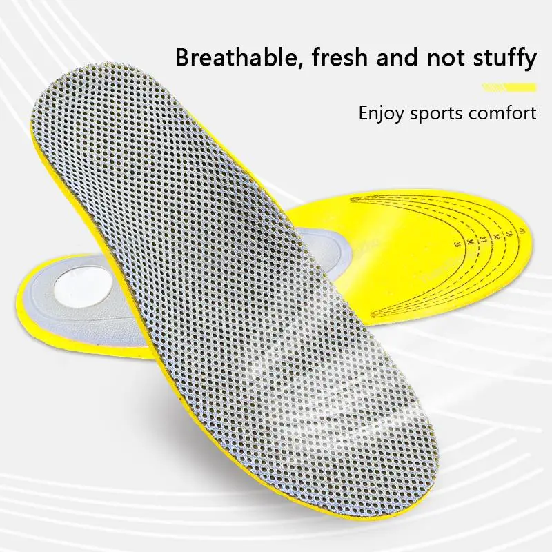 

Orthopedic Insoles for Man Arch Support Foot Insole for Feet Women Shock-absorbing Inserts Sport Foam Shoe Pads Running Sole