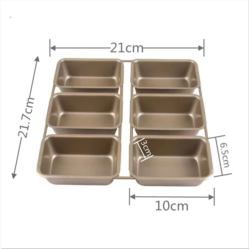 

Формы для торта оeny, металлические, 6 штук