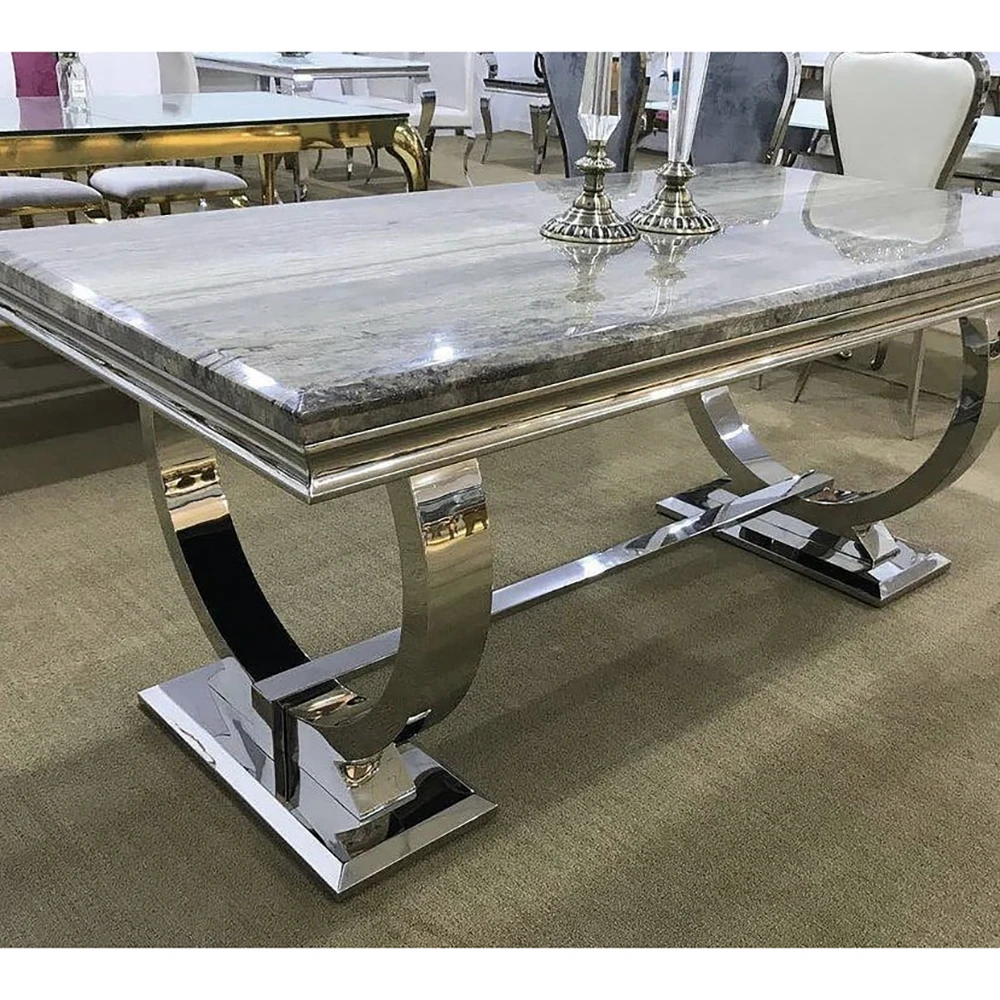 Новый дизайн роскошный столовый набор Натуральная Зеленая искусственная кожа