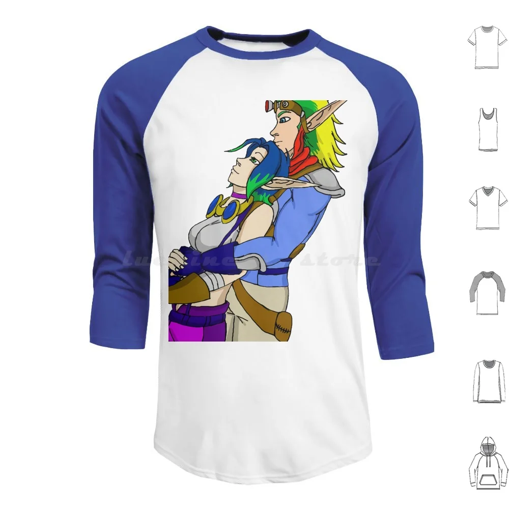 

Jak And Keira – Jak And Daxter Video Game Hoodie cotton Long Sleeve Jak And Keira Jak And Daxter Video Game