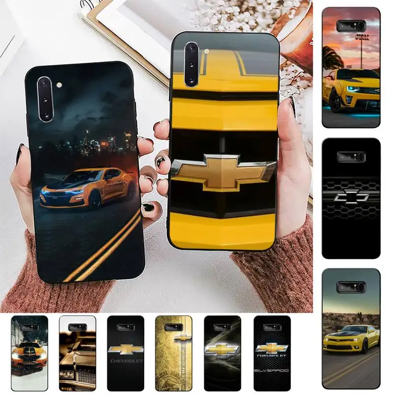

Sports Car Chevrolet Phone Case for Samsung Note 5 7 8 9 10 20 pro plus lite ultra A21 12 72