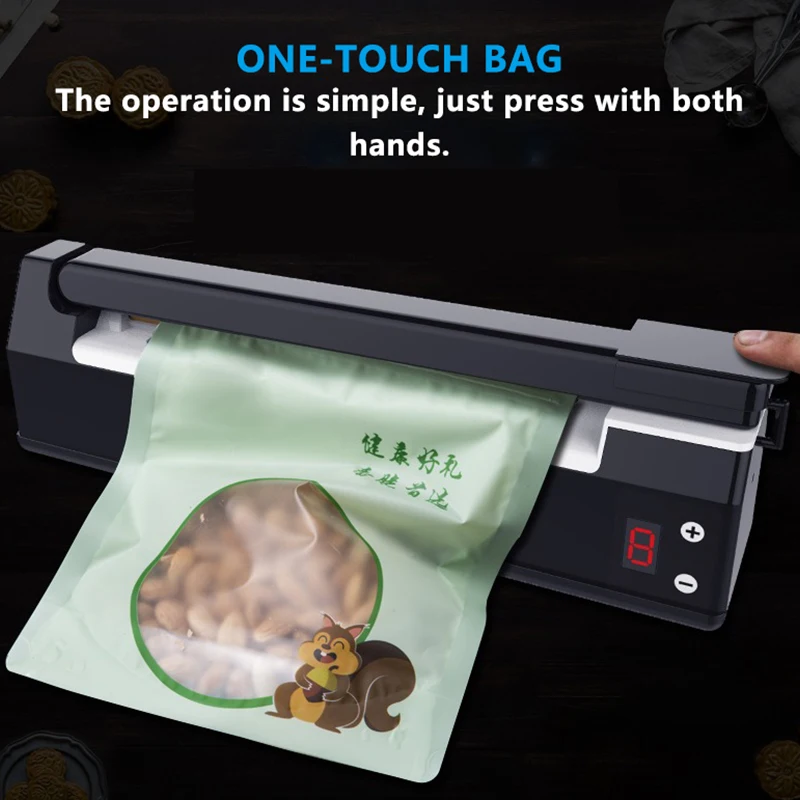 Hand Pressure Sealing Machine 20cm Small Household Plastic Bag Aluminum Foil Food Bag Sealing Mini Commercial Tea Plastic Seal