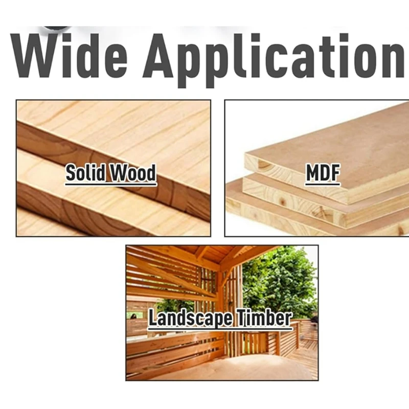 Длинные буры GTBL 1-1/2 дюйма X 12 дюймов Буры для дерева морские с шестигранным