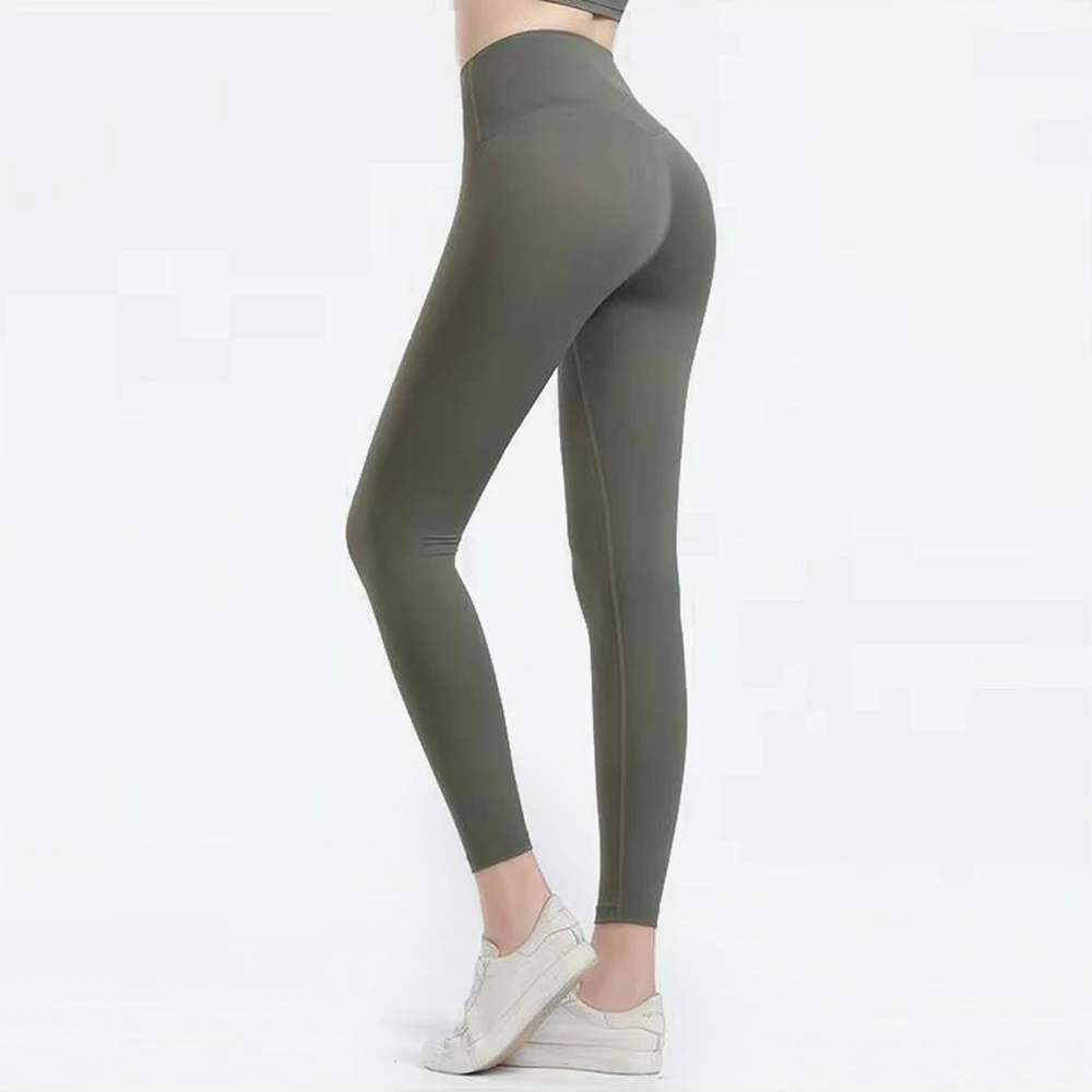 New Naked Feeling Leggings Push Up Sport Women Fitness Running Yoga Pants Women Energy Seamless Gym Leggings Women High Waist