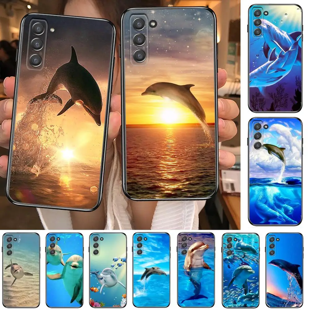 

Dolphin-physic Phone cover hull For SamSung Galaxy s6 s7 S8 S9 S10E S20 S21 S5 S30 Plus S20 fe 5G Lite Ultra Edge