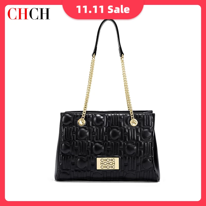 

CHCH Luxury Brand Women Handbag Female Shoulder Bag Designer Luxury Lady Tote Large Capacity