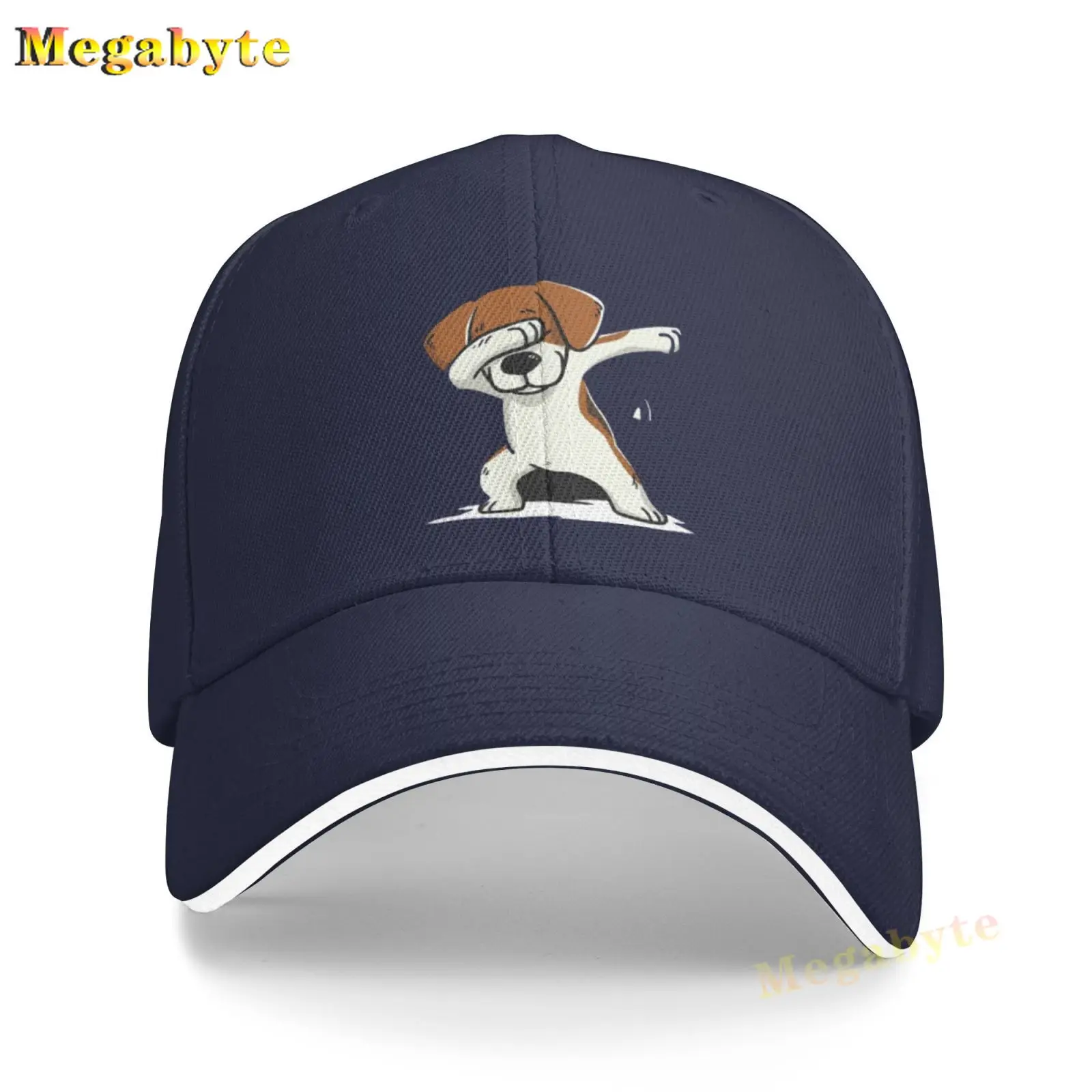 

Бейсболка Beagles Dabbing для мужчин и женщин, женская стандартная Кепка, 100% хлопок, Повседневная Хип-хоп кепка, Снэпбэк кепки для любимых животных