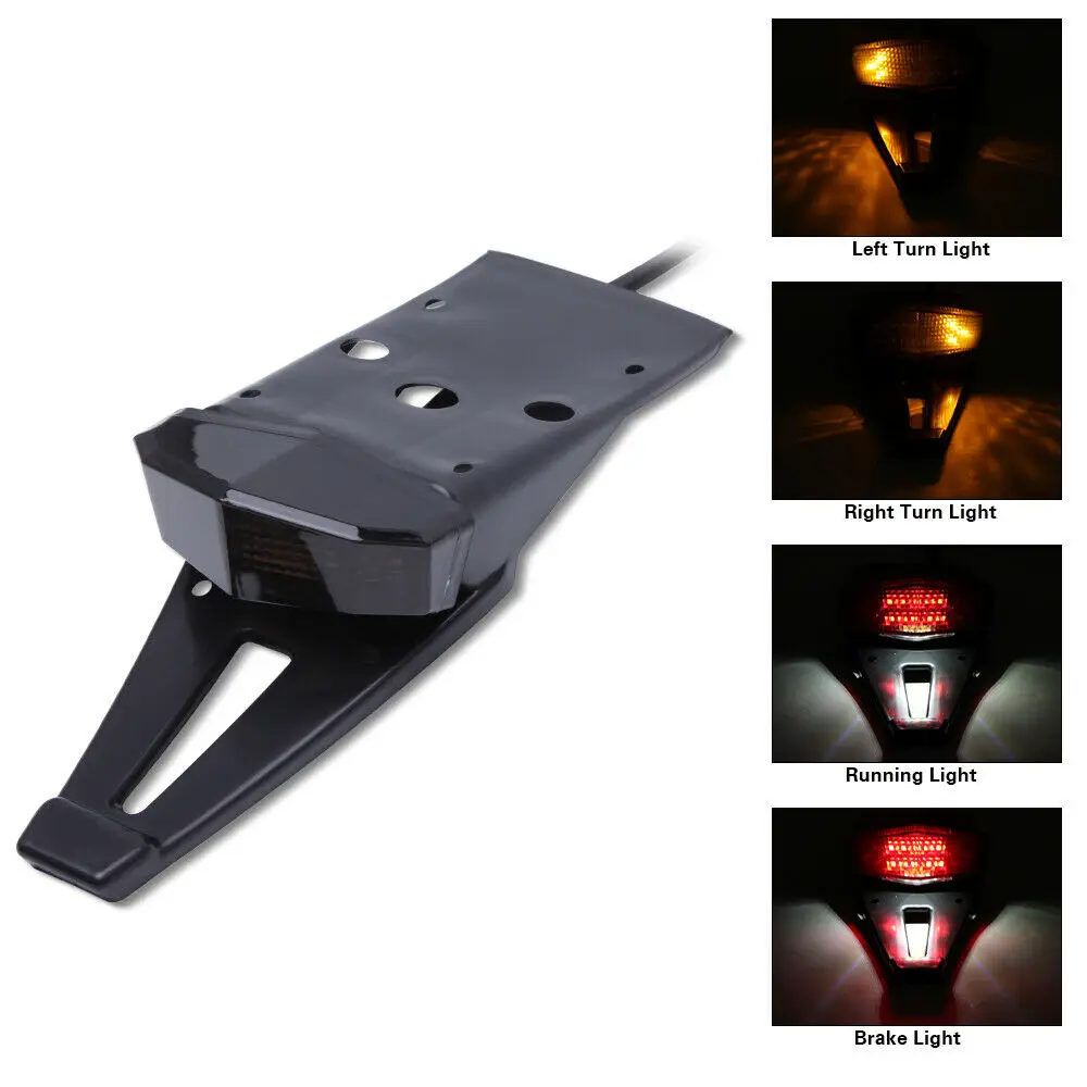 Универсальный светодиодный задний фонарь для мотоцикла 12 в |