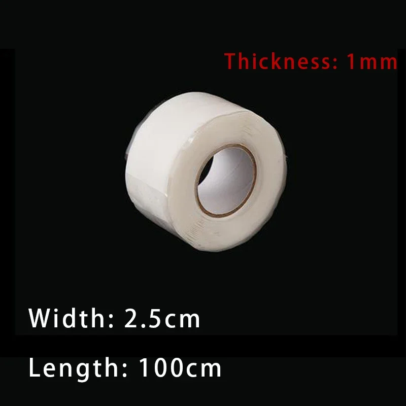 

Утолщенная водонепроницаемая лента, силиконовая резина, самоклеящаяся изолирующая ремонтная лента, аварийный проводной шланг, прочная ремонтная лента