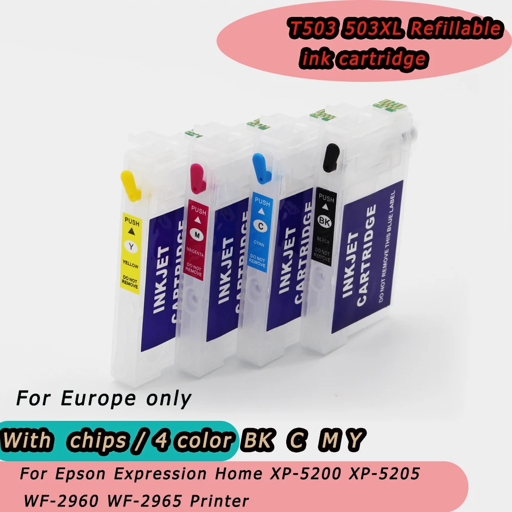Чернильный картридж Europe Only T503 503 503XL чип автосброса дуги для Epson бытовая