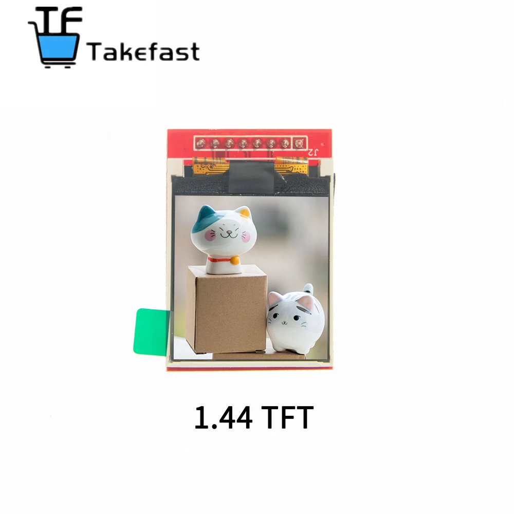 10 шт. TFT-дисплей 0 96/1 3 дюймов IPS 7P SPI HD 65K полноцветный ЖК-модуль ST7735 Привод IC 80*160 (не