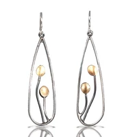earrings fashion jewelry 2022 trends special interest design refined simple beautiful flower bud pendant earrings accessories