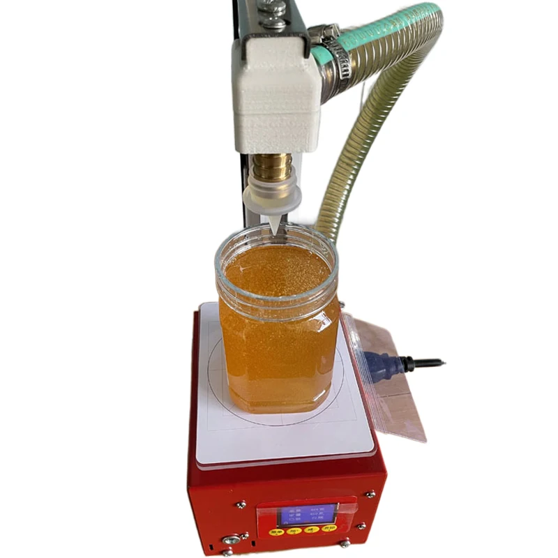Weighing Type Fully Automatic Dispensing Filling Machine Honey Sesame Sauce Edible Oil Viscous Liquid Filler