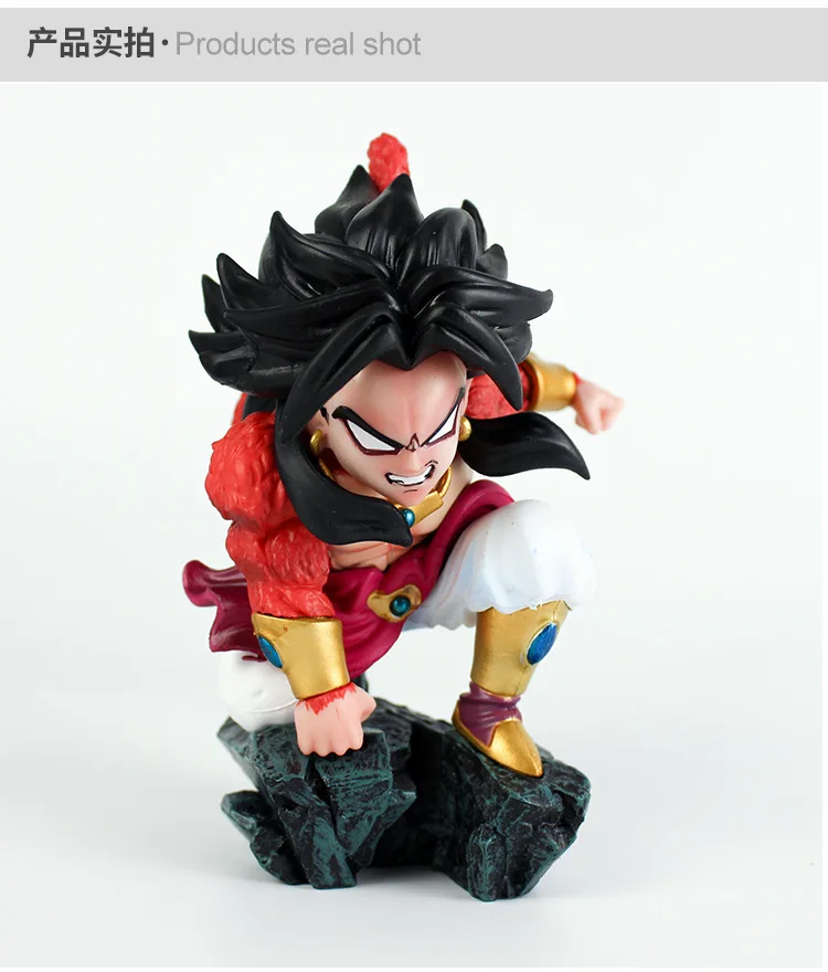 

Аниме Super Saiyan 4 Broly Broli фигурка игрушка Драконий жемчуг SD статуя
