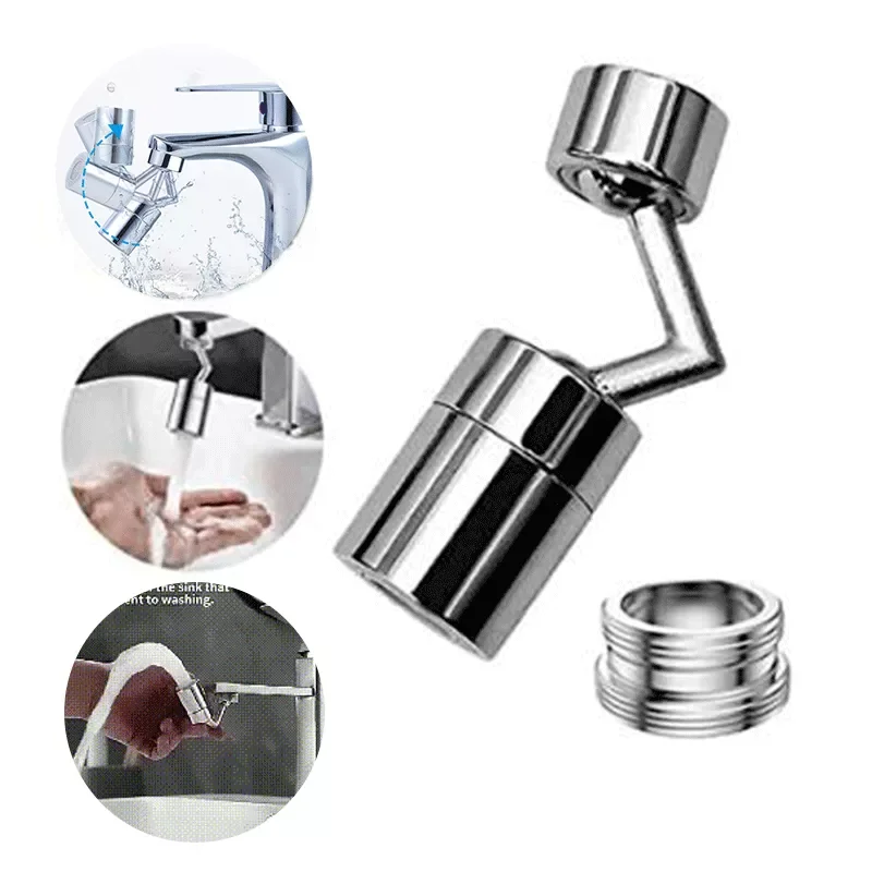 

Universal Splash Filter Faucet 720° Rotate Water Outlet Faucet 2022 Innovative Universal Splash Filter Faucet Rotate Water