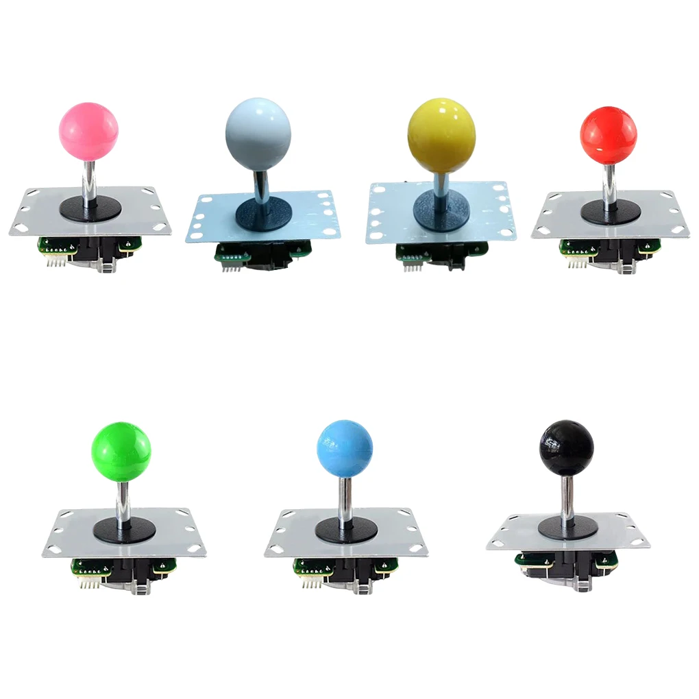 

Rocker Game Machine Arcade Fittings Vending Games Function Lever Console Joystick DIY Tool Push Zero Delay Ball