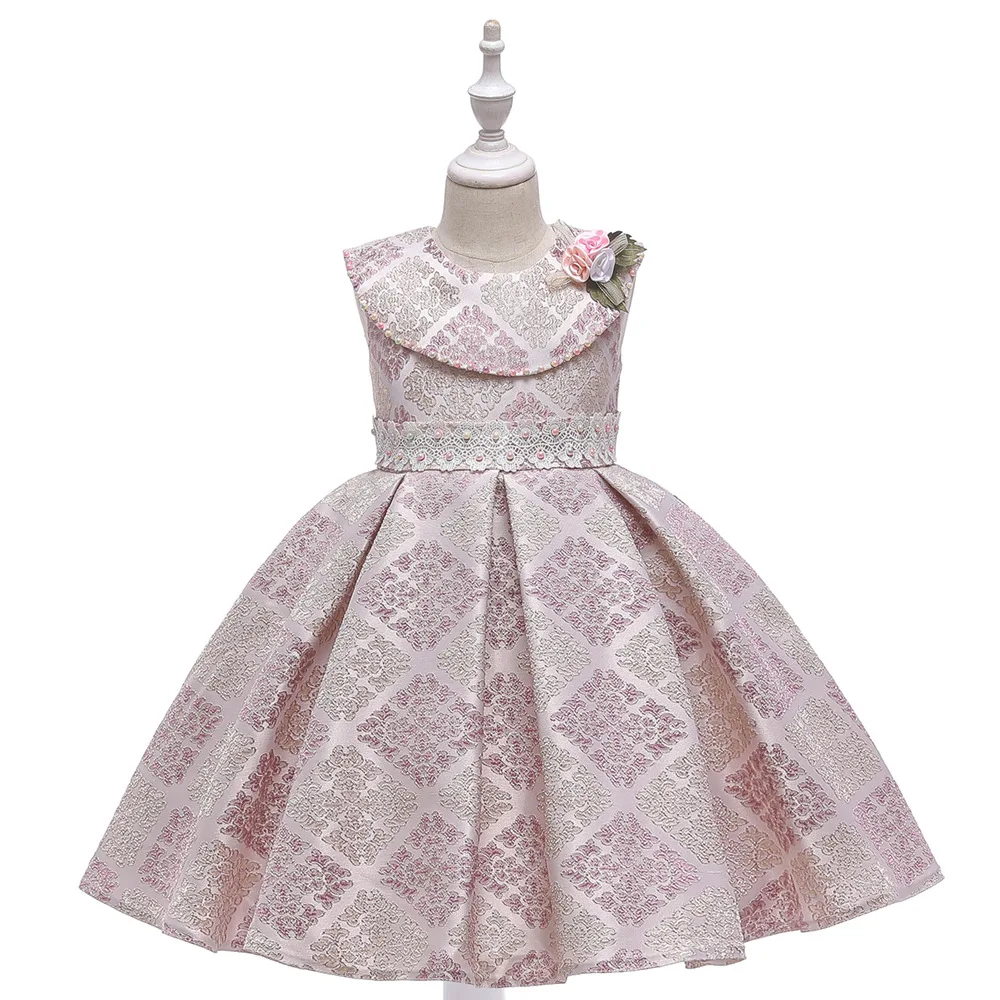 

New children's bowknot dress suspender dress girls princess dress Christmas dress party birthday dress 3-6-8-10 years old