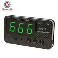 rts universal gps speedometer head up display car speed display with over speed mph kmh for all vehicle 100 upgrade